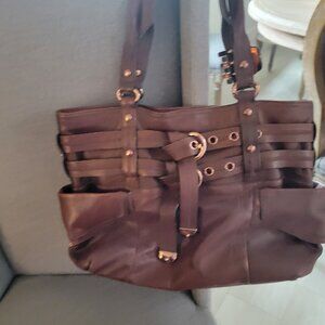 Brown Leather Handbag